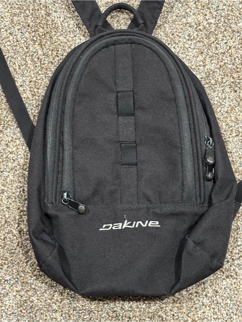 Dakine Cosmo 6.5 Black Compact Everyday Backpack - Minimal Design - 14”x 9”